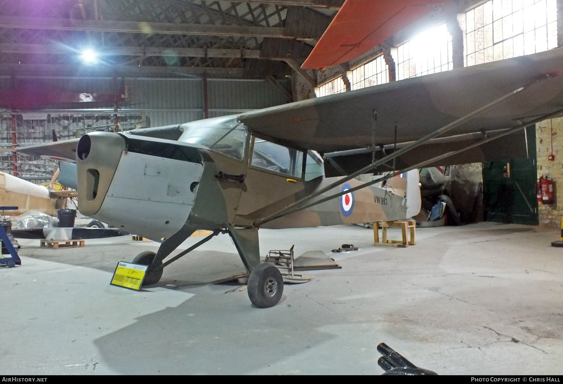 Aircraft Photo of VW993 / G-ASCD | Beagle A-61 Terrier 2 | UK - Air Force | AirHistory.net #860412