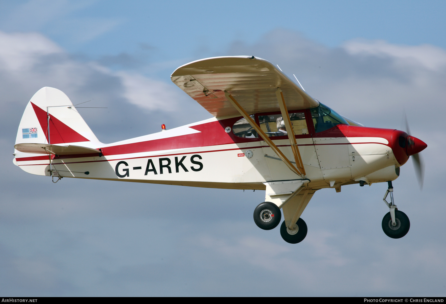Aircraft Photo of G-ARKS | Piper PA-22-108 Colt | AirHistory.net #860461