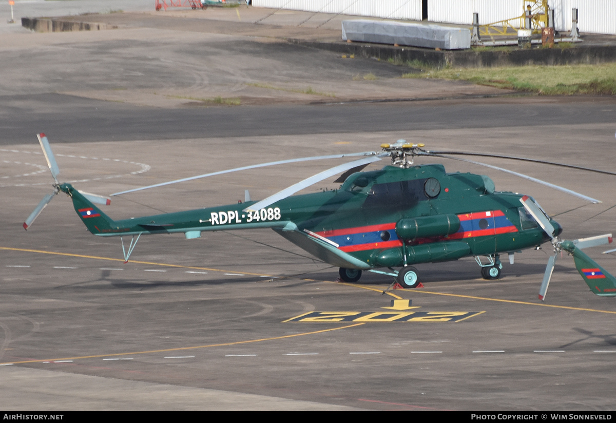 Aircraft Photo of RDPL-34088 | Mil Mi-17V-5 (Mi-8MTV-5) | Laos - Air Force | AirHistory.net #860463