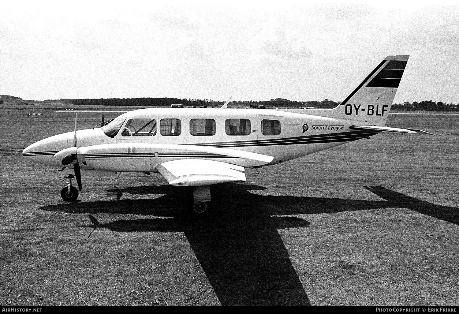 Aircraft Photo of OY-BLF | Piper PA-31-350 Navajo Chieftain | Søren T Lyngsø | AirHistory.net #860465