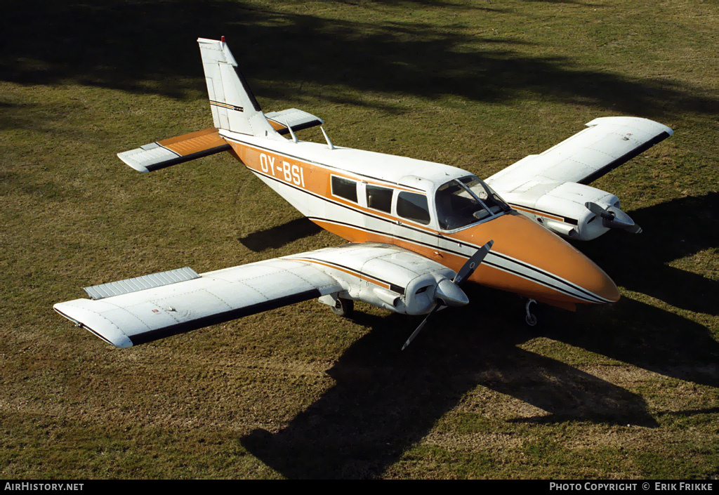 Aircraft Photo of OY-BSI | Piper PA-34-200 Seneca | AirHistory.net #860504