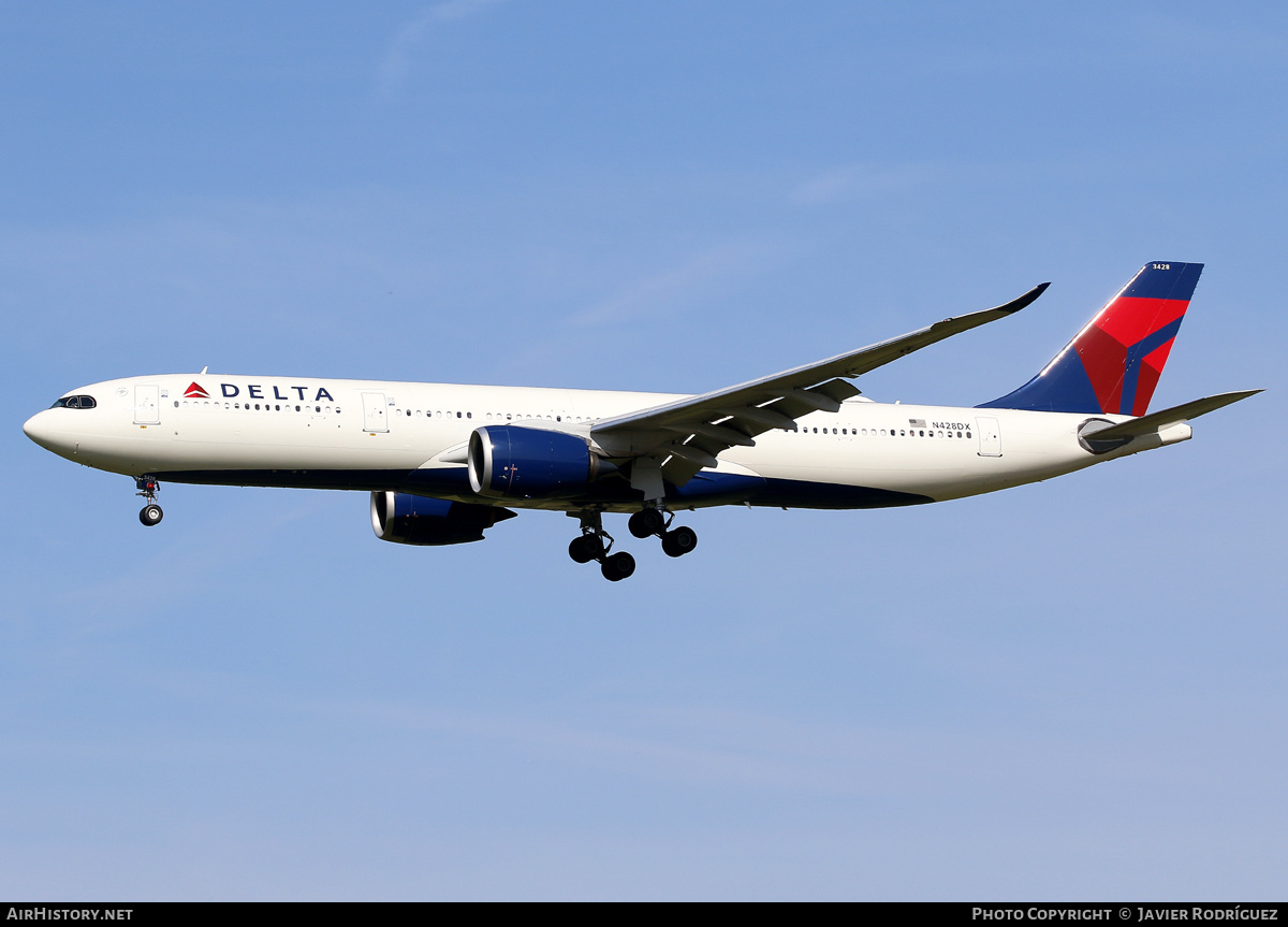Aircraft Photo of N428DX | Airbus A330-941N | Delta Air Lines | AirHistory.net #860513