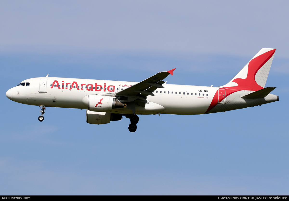 Aircraft Photo of CN-NMI | Airbus A320-214 | Air Arabia | AirHistory.net #860516