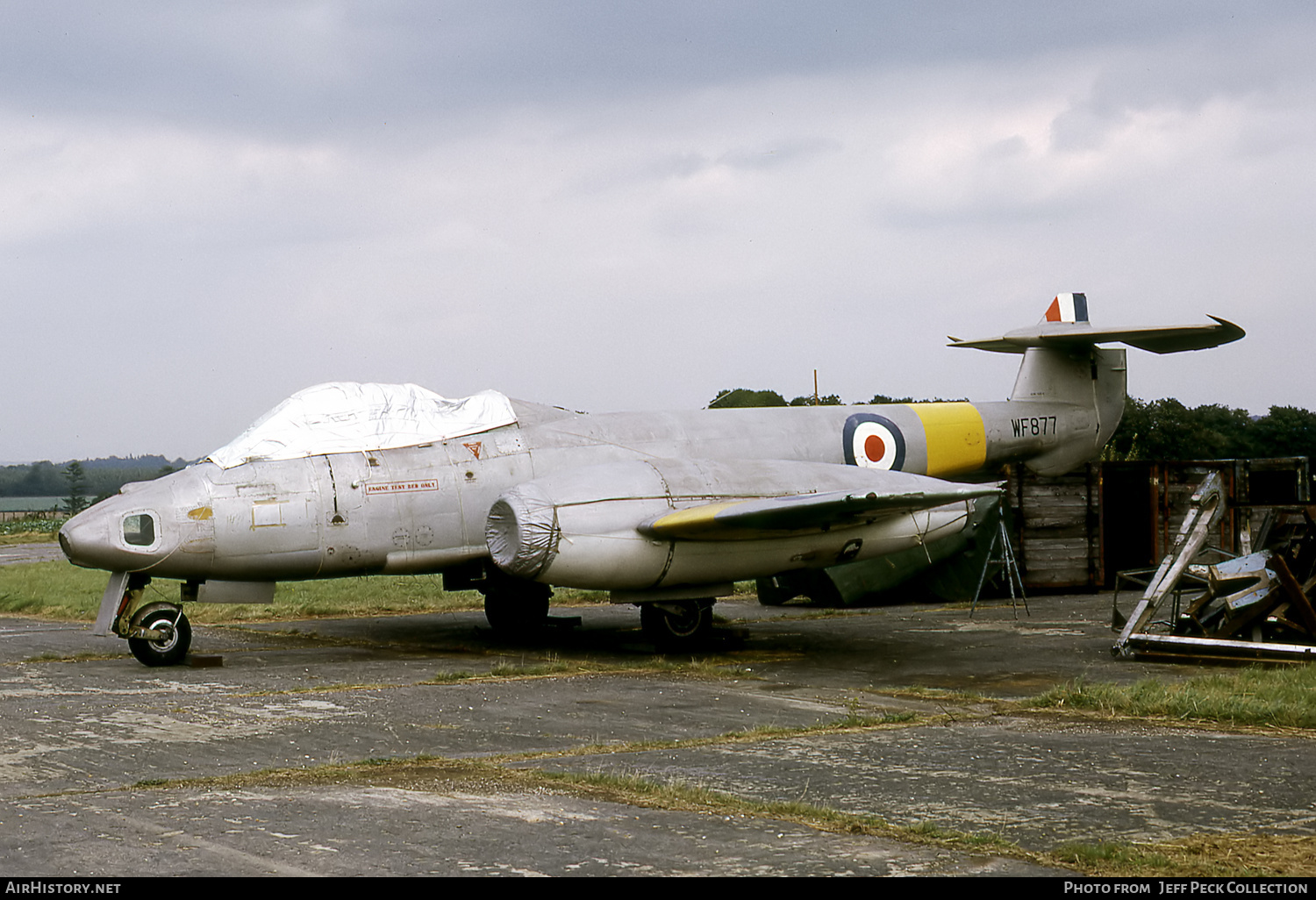 Aircraft Photo of WF877 | Gloster Meteor T7 (Mod) | UK - Air Force | AirHistory.net #860600