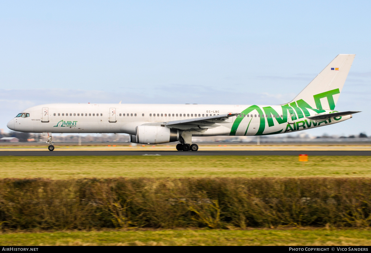 Aircraft Photo of EC-LBC | Boeing 757-28A | Mint Airways | AirHistory.net #860652