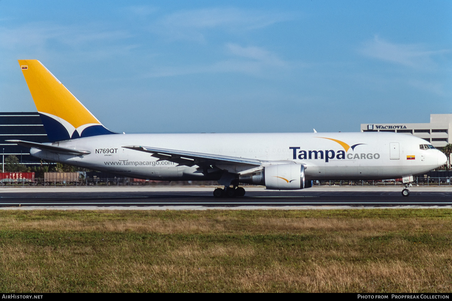 Aircraft Photo of N769QT | Boeing 767-241/ER(BDSF) | Tampa Cargo | AirHistory.net #860692