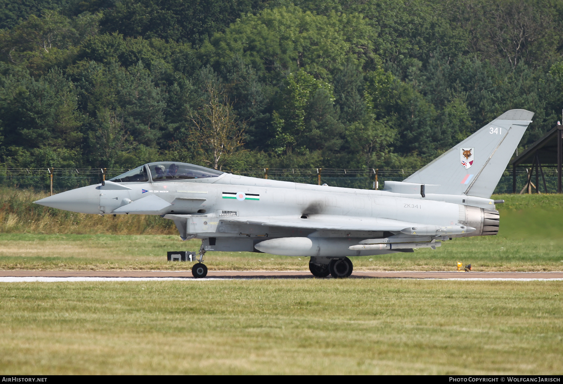 Aircraft Photo of ZK341 | Eurofighter EF-2000 Typhoon FGR4 | UK - Air Force | AirHistory.net #860720