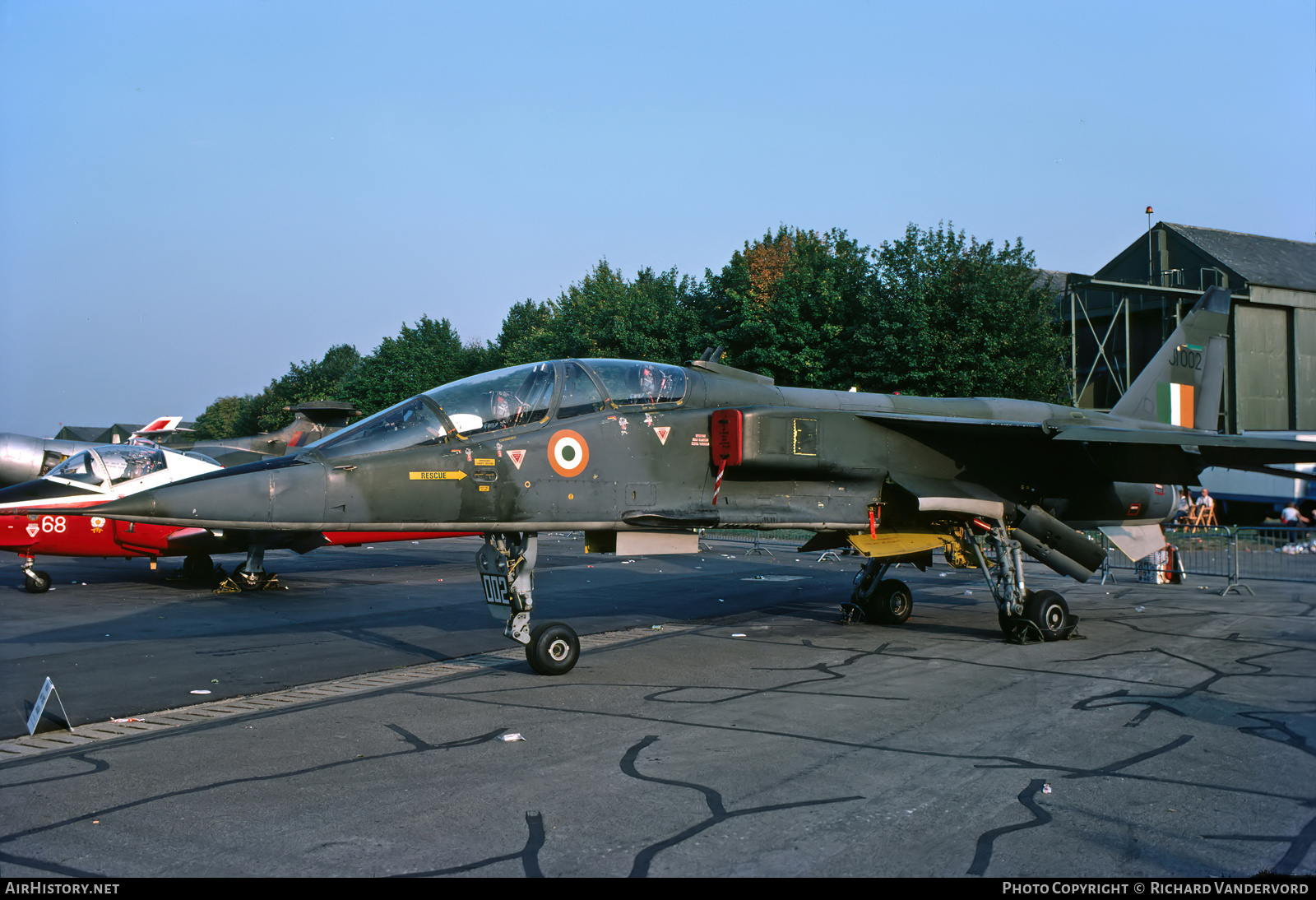 Aircraft Photo of JI002 | Sepecat Jaguar T2 | India - Air Force | AirHistory.net #860741