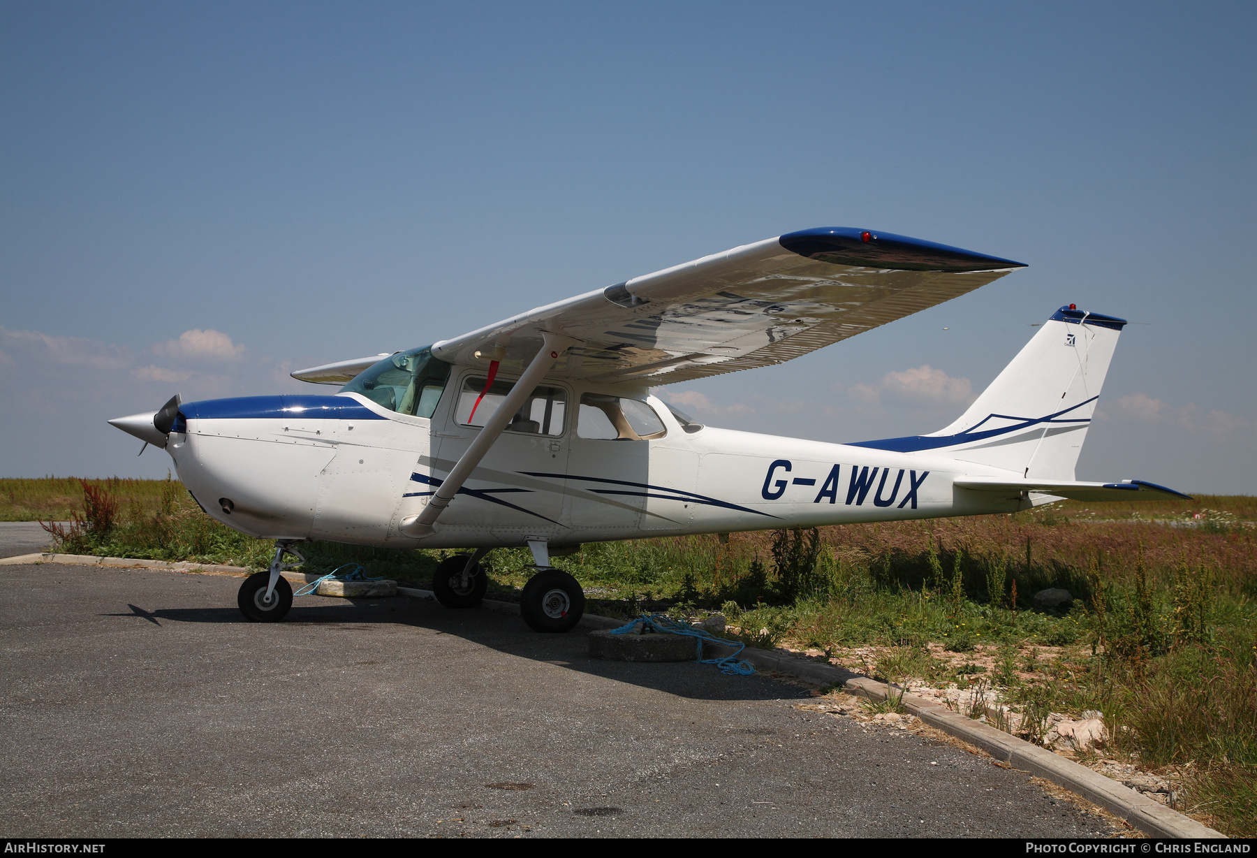 Aircraft Photo of G-AWUX | Reims F172H Skyhawk | AirHistory.net #860749
