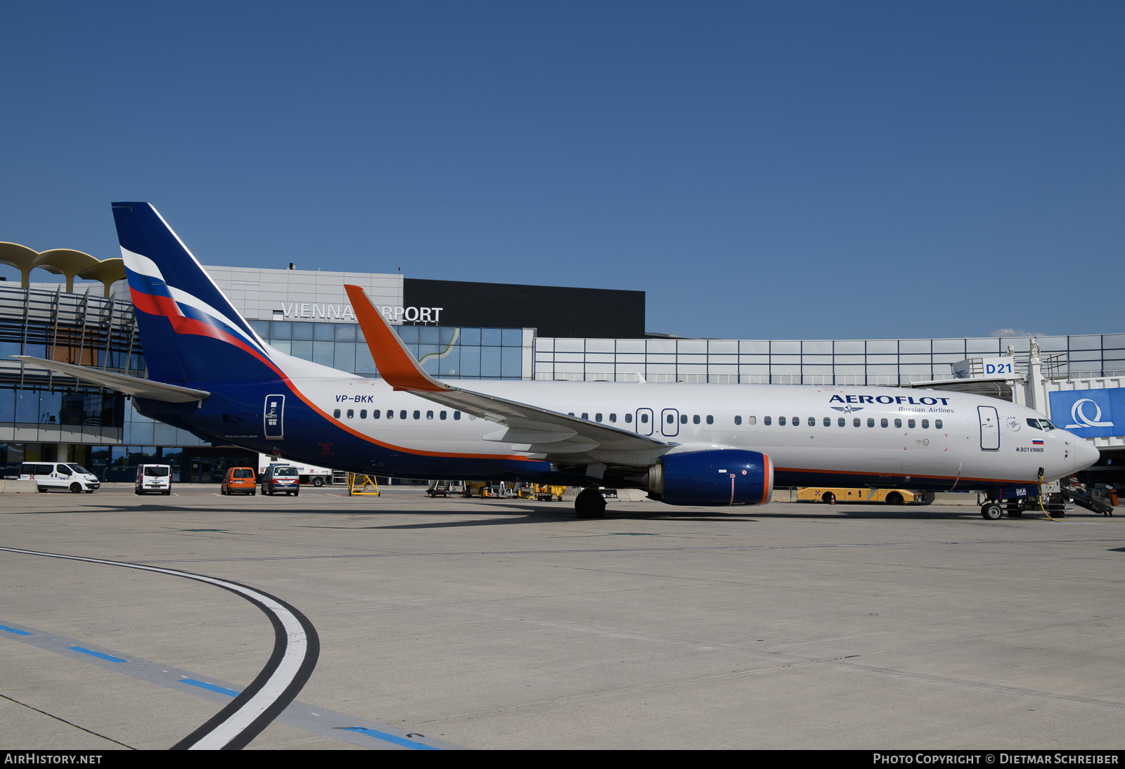 Aircraft Photo of VP-BKK | Boeing 737-800 | Aeroflot - Russian Airlines | AirHistory.net #860835