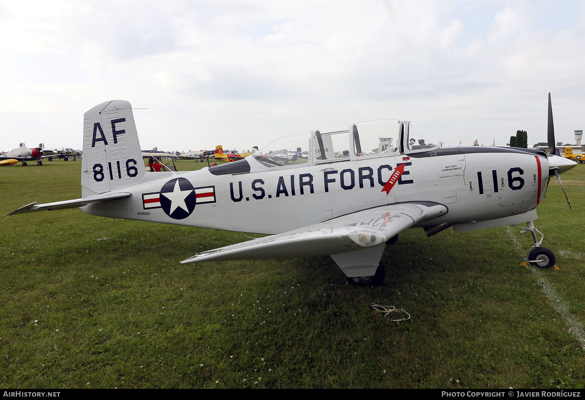 Aircraft Photo of N116RH | Beech 45 Mentor | USA - Air Force | AirHistory.net #860895