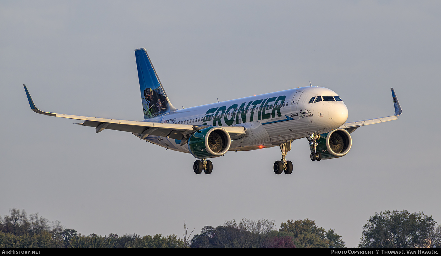 Aircraft Photo of N379FR | Airbus A320-251N | Frontier Airlines | AirHistory.net #860938