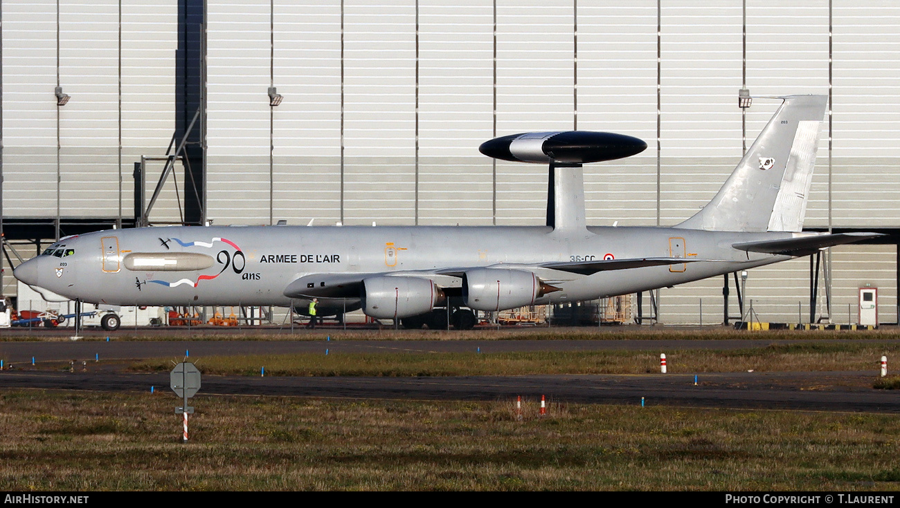 Aircraft Photo of 203 | Boeing E-3F Sentry | France - Air Force | AirHistory.net #860951