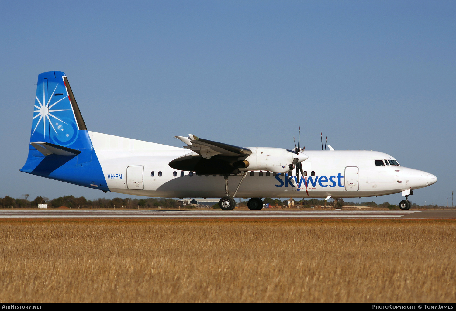 Aircraft Photo of VH-FNI | Fokker 50 | Skywest Airlines | AirHistory.net #860969