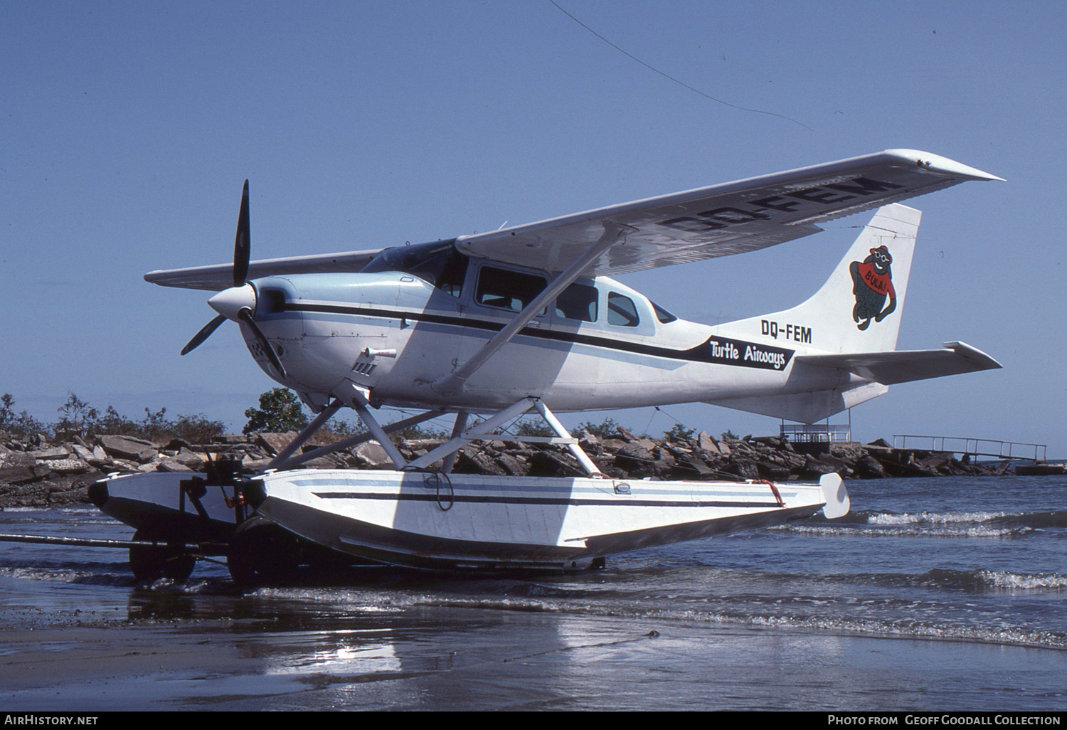 Aircraft Photo of DQ-FEM | Cessna U206G Stationair 6 | Turtle Airways | AirHistory.net #860983