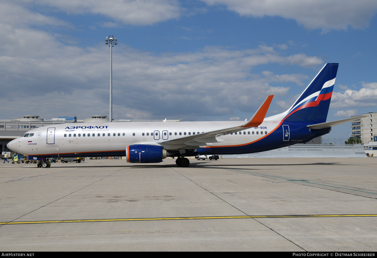 Aircraft Photo of VP-BON | Boeing 737-8LJ | Aeroflot - Russian Airlines | AirHistory.net #861008
