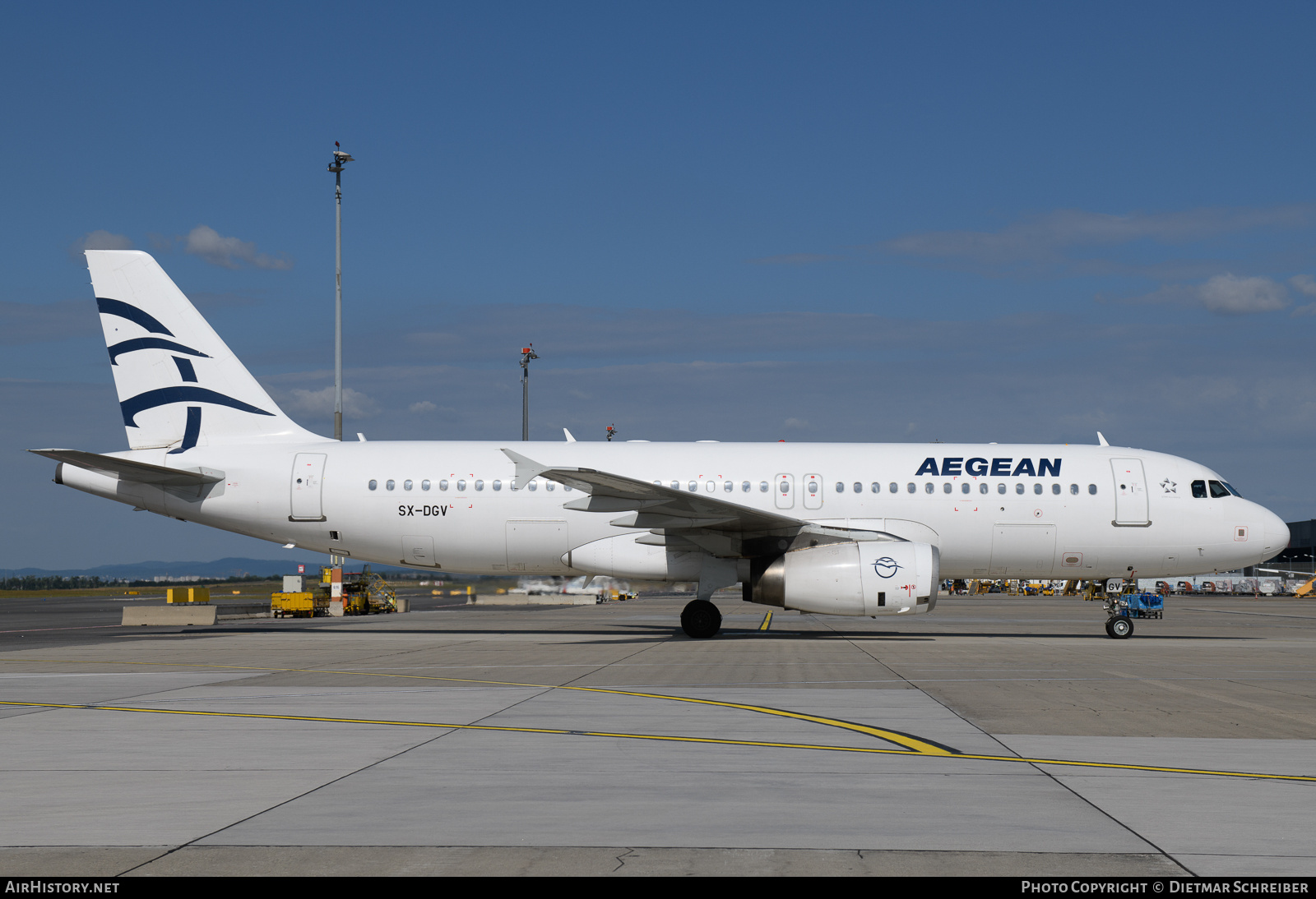 Aircraft Photo of SX-DGV | Airbus A320-232 | Aegean Airlines | AirHistory.net #861012