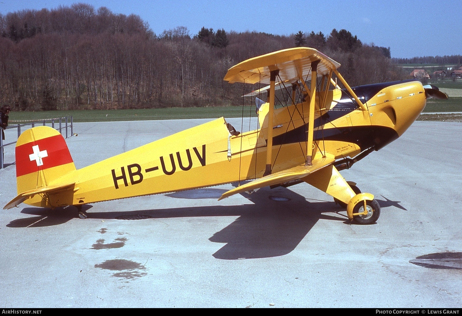 Aircraft Photo of HB-UUV | Bucker Bu-131A Jungmann | AirHistory.net #861025