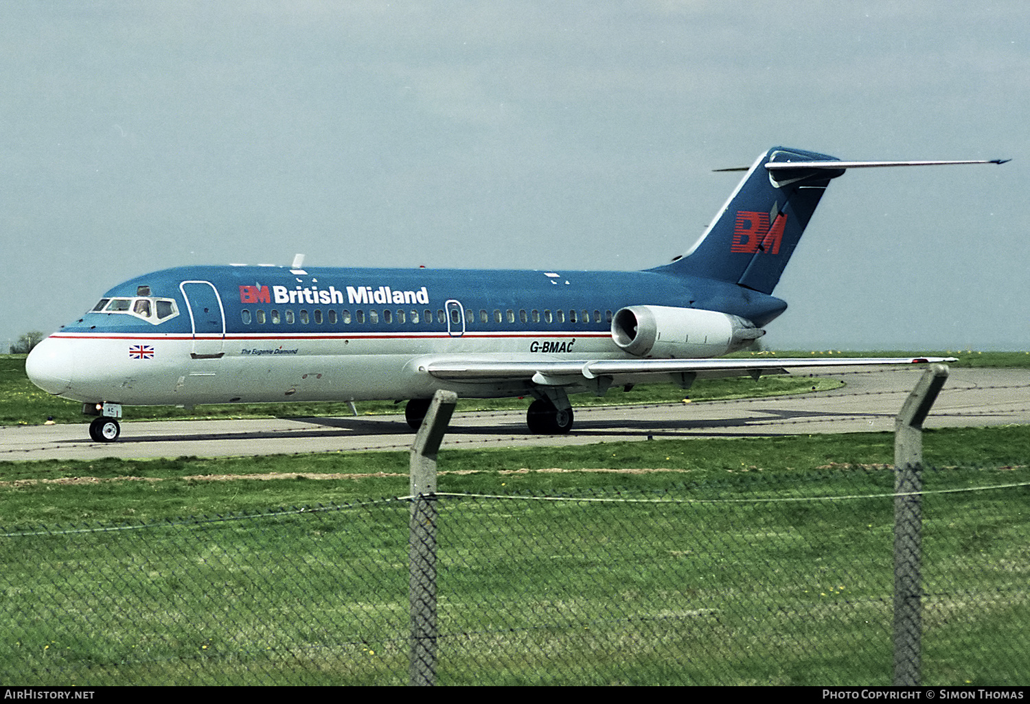 Aircraft Photo of G-BMAC | Douglas DC-9-14 | British Midland Airways - BMA | AirHistory.net #861144