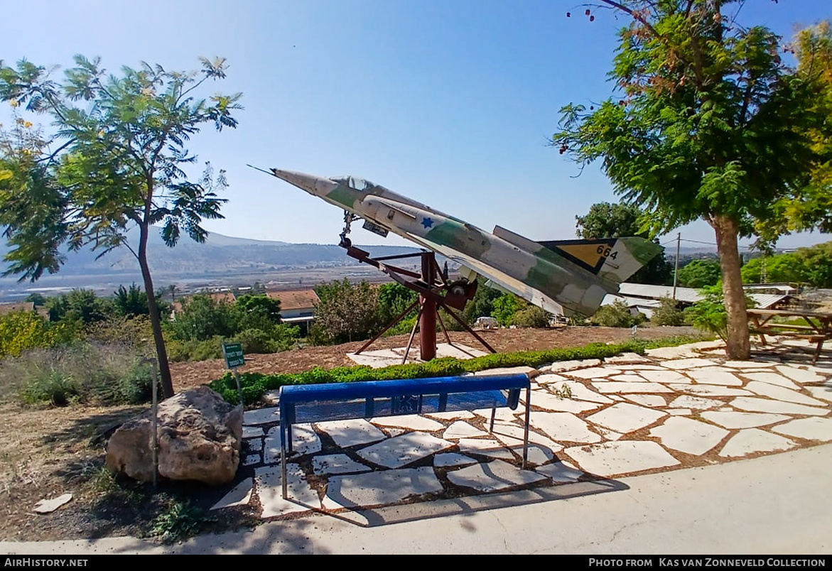 Aircraft Photo of 664 | Israel Aircraft Industries Kfir C1P | Israel - Air Force | AirHistory.net #861169