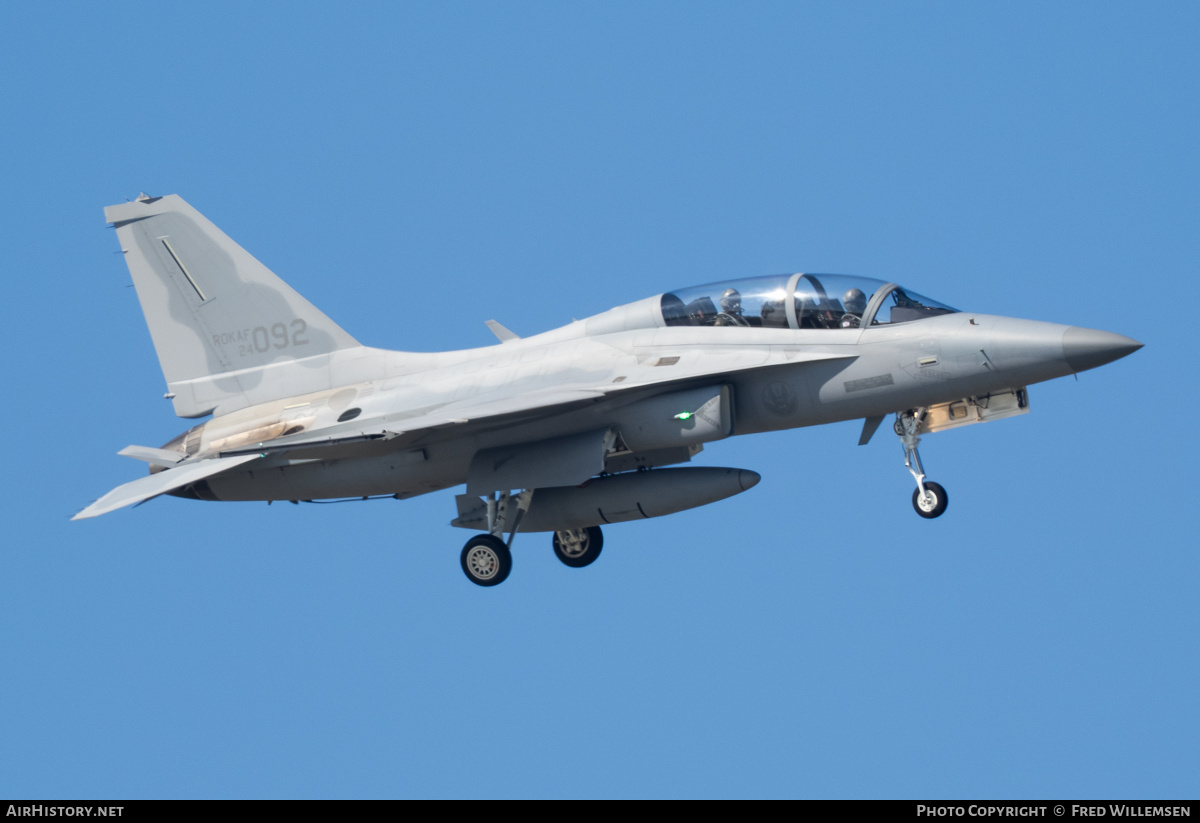 Aircraft Photo of 24-092 | Korea Aerospace TA-50 Golden Eagle | South Korea - Air Force | AirHistory.net #861179