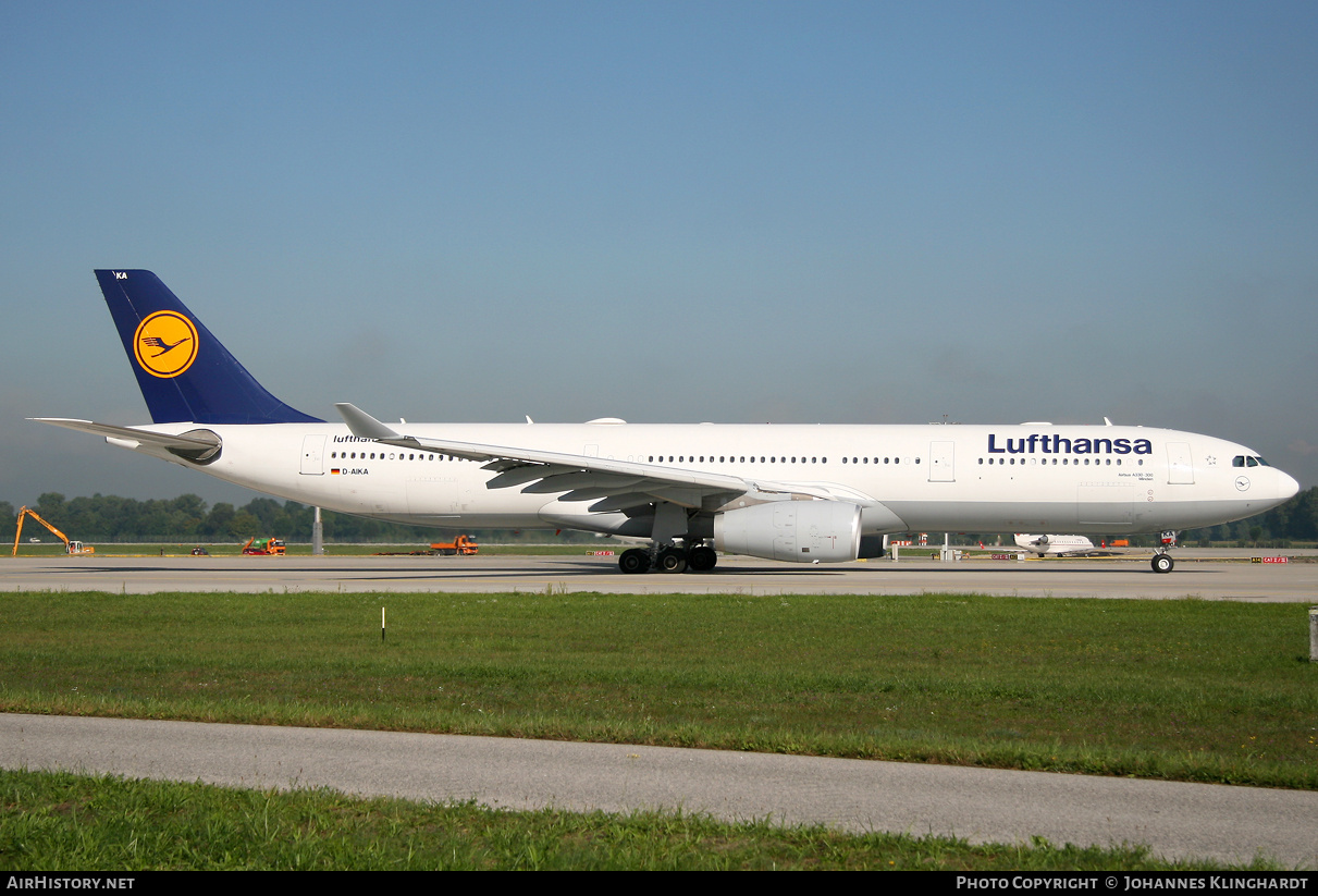 Aircraft Photo of D-AIKA | Airbus A330-343 | Lufthansa | AirHistory.net #861251