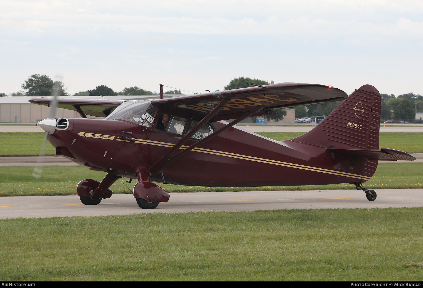 Aircraft Photo of N694C / NC694C | Stinson 108-3 | AirHistory.net #861308