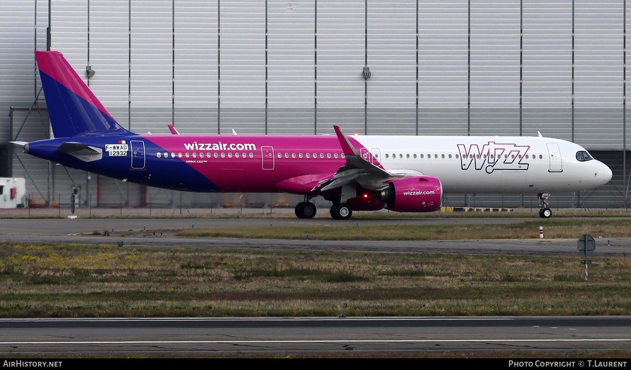 Aircraft Photo of F-WWAD | Airbus A321-271NX | Wizz Air | AirHistory.net #861331