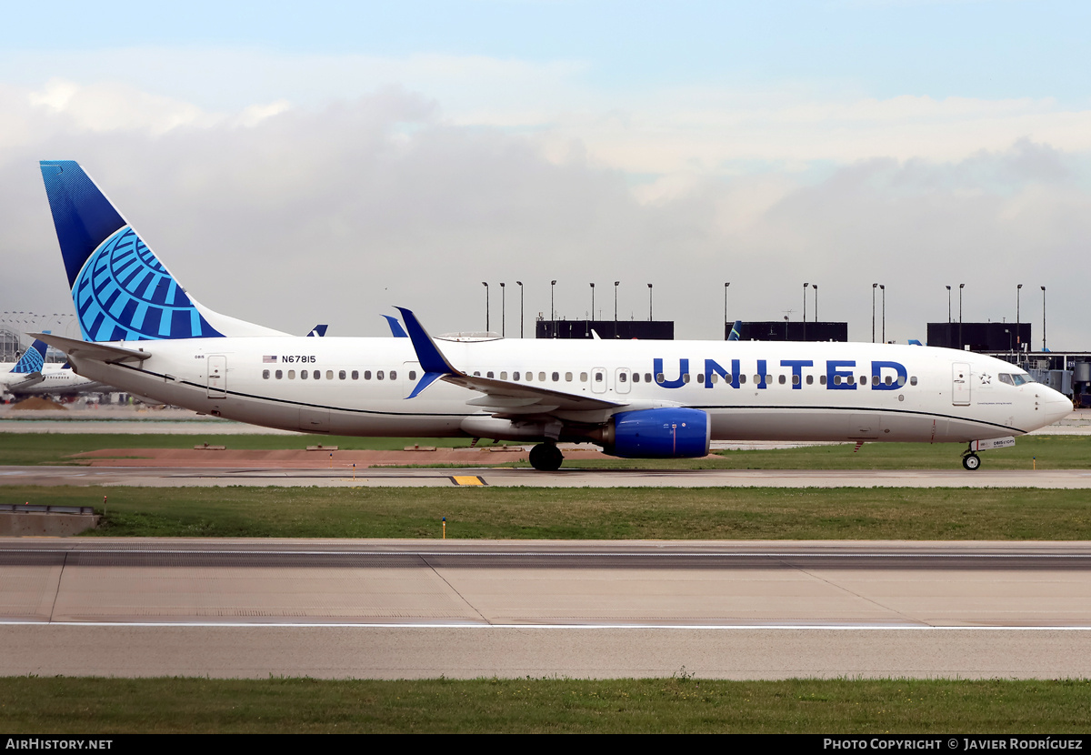 Aircraft Photo of N67815 | Boeing 737-924/ER | United Airlines | AirHistory.net #861363