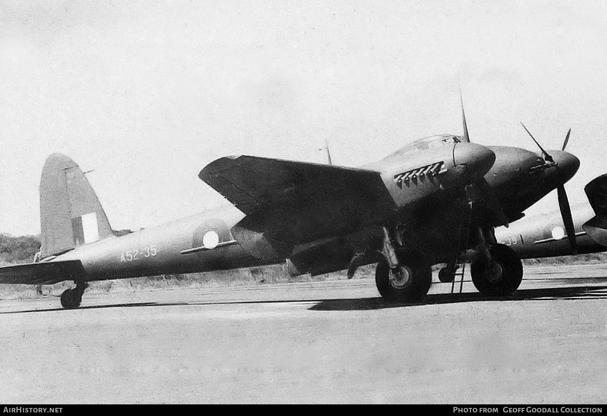 Aircraft Photo of A52-35 | De Havilland D.H. 98 Mosquito FB40 | Australia - Air Force | AirHistory.net #861366