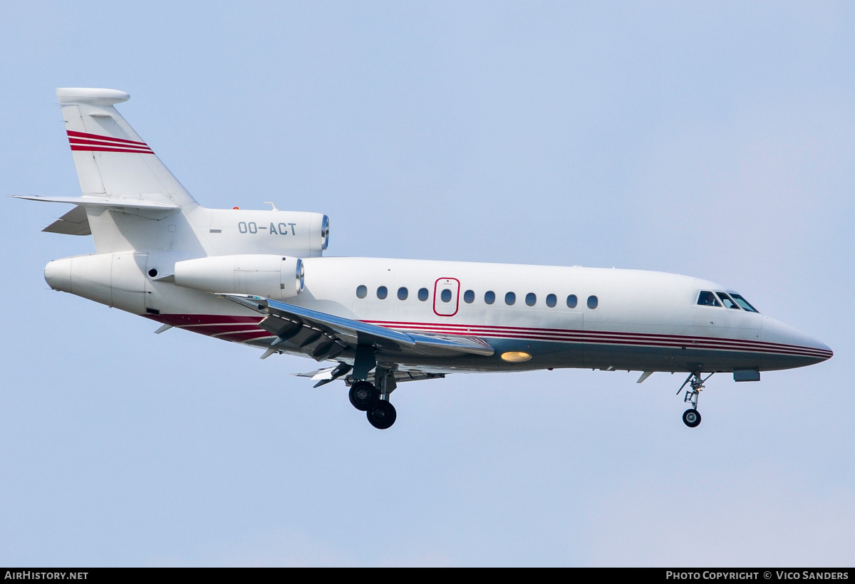 Aircraft Photo of OO-ACT | Dassault Falcon 900C | AirHistory.net #861385