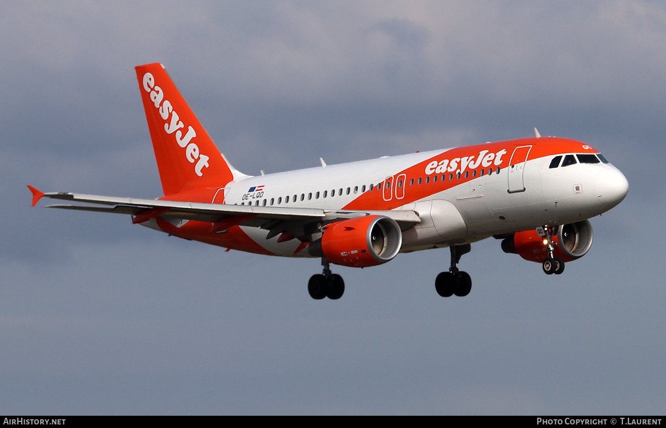 Aircraft Photo of OE-LQD | Airbus A319-111 | EasyJet | AirHistory.net #861412