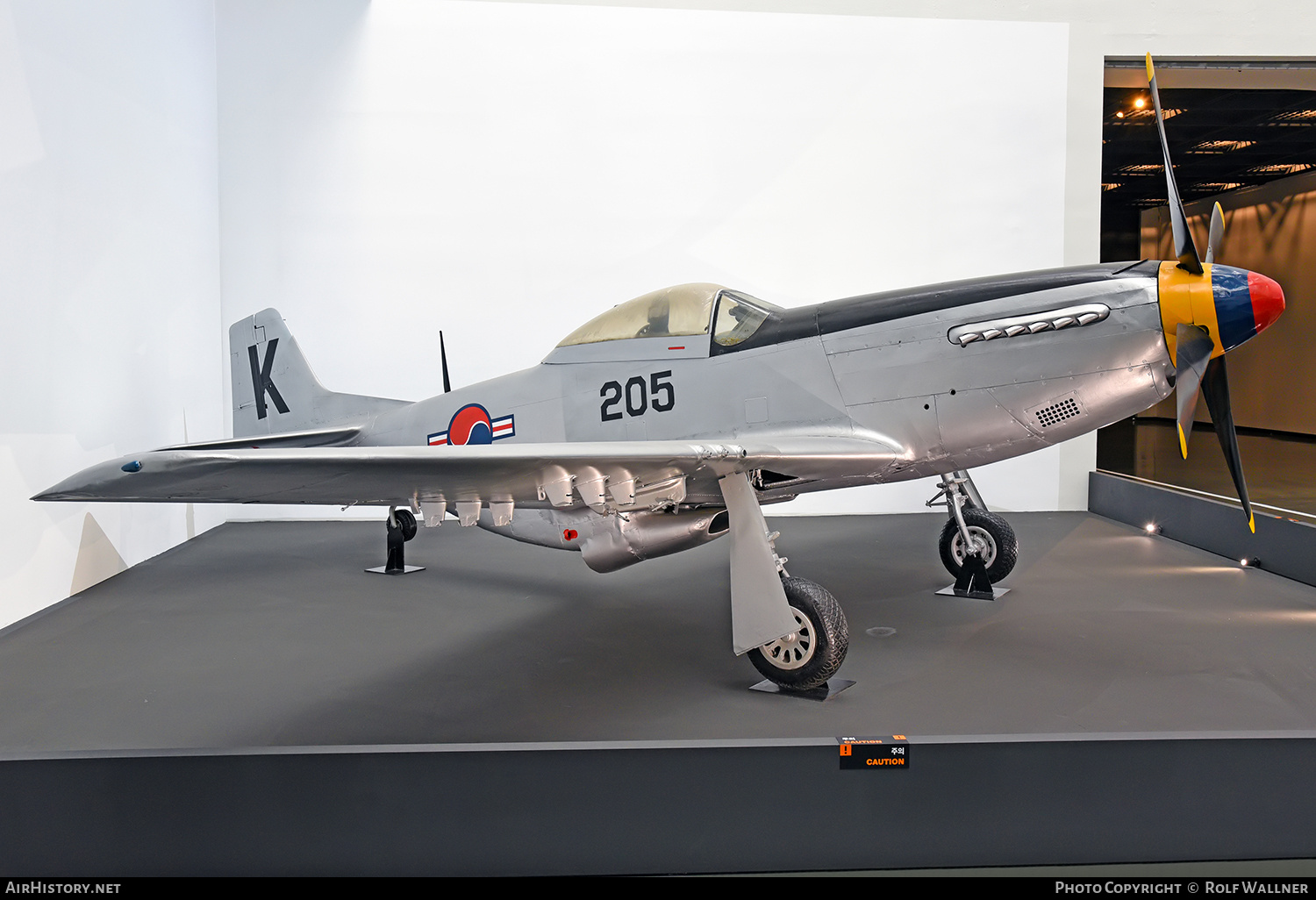 Aircraft Photo of 205 | North American P-51D Mustang | South Korea - Air Force | AirHistory.net #861438