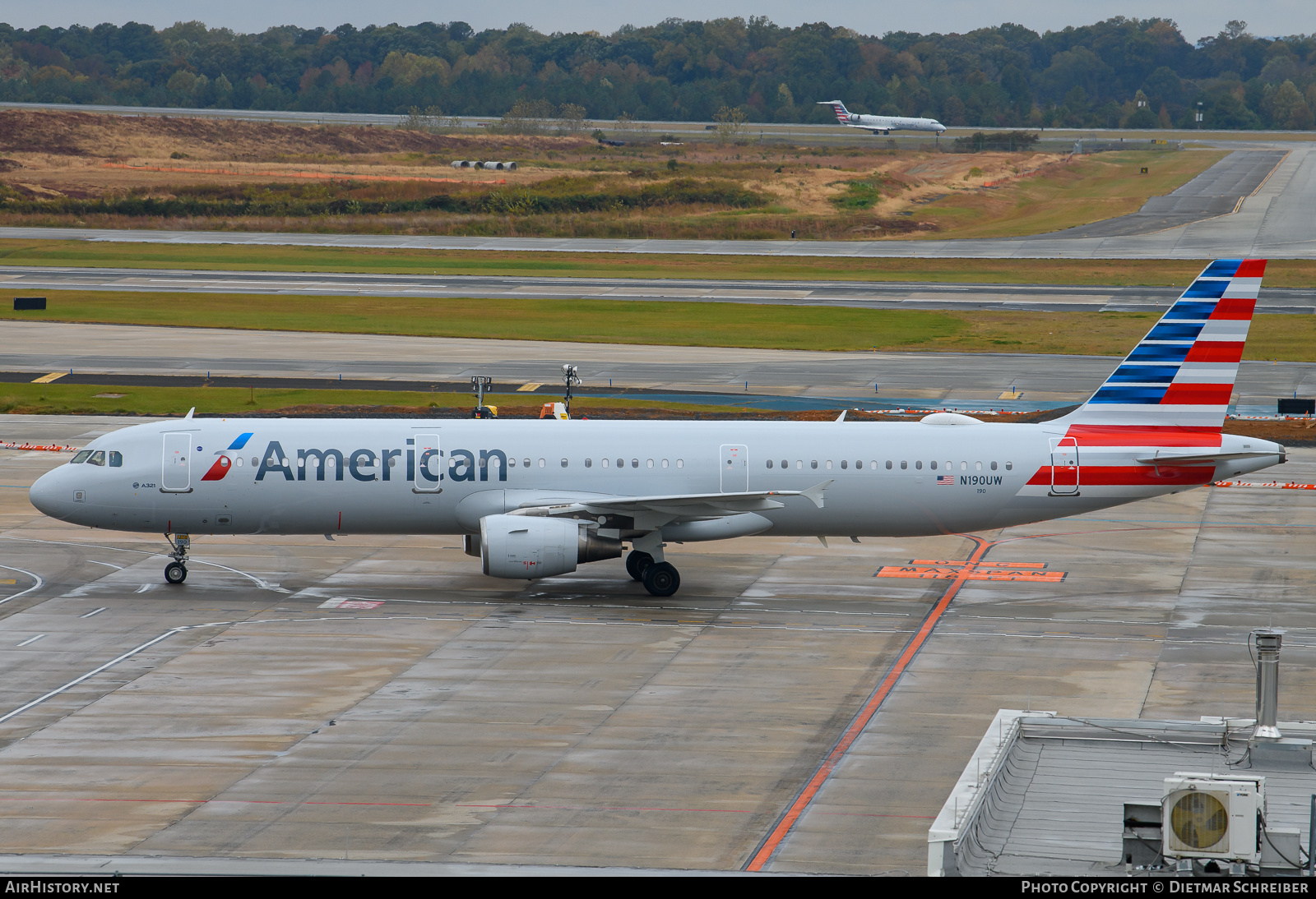 Aircraft Photo of N190UW | Airbus A321-211 | American Airlines | AirHistory.net #861538