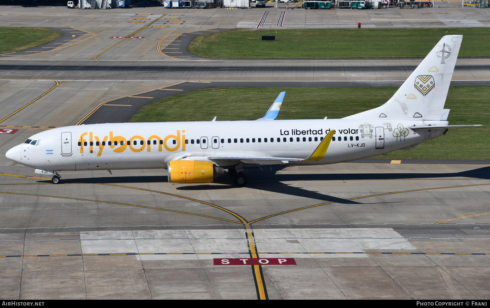 Aircraft Photo of LV-KJD | Boeing 737-8Q8 | FlyBondi | AirHistory.net #861568