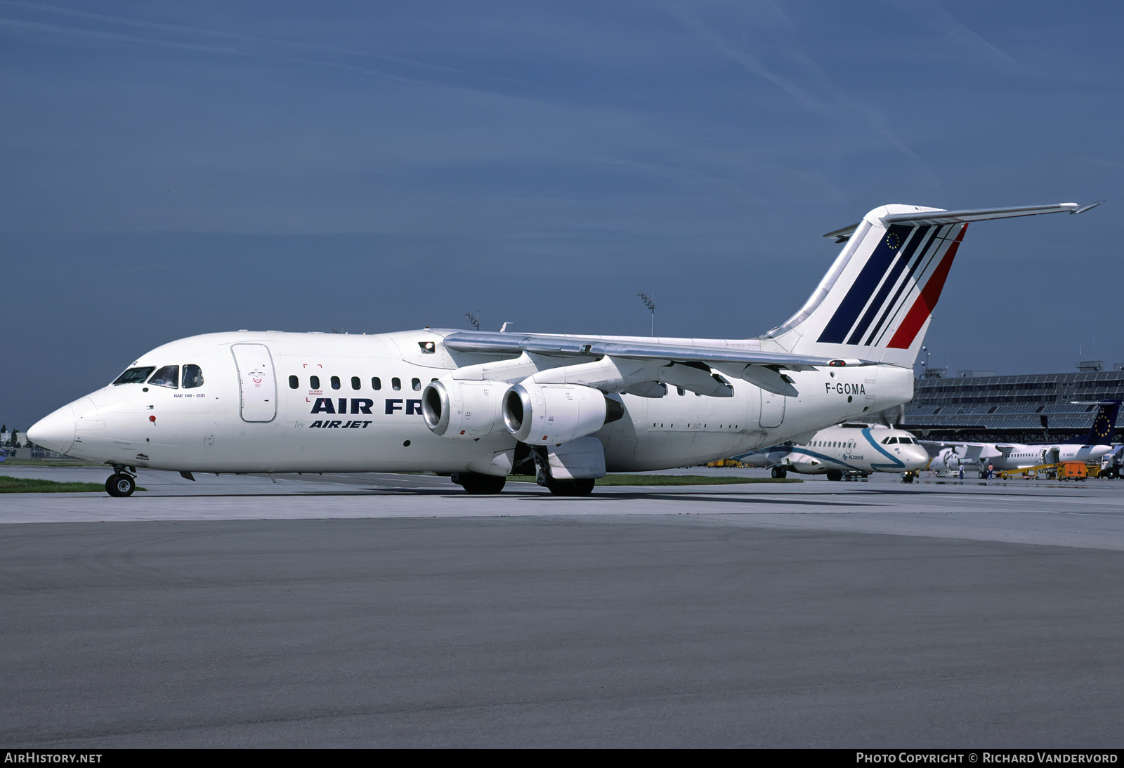 Aircraft Photo of F-GOMA | British Aerospace BAe-146-200 | Air France | AirHistory.net #861626