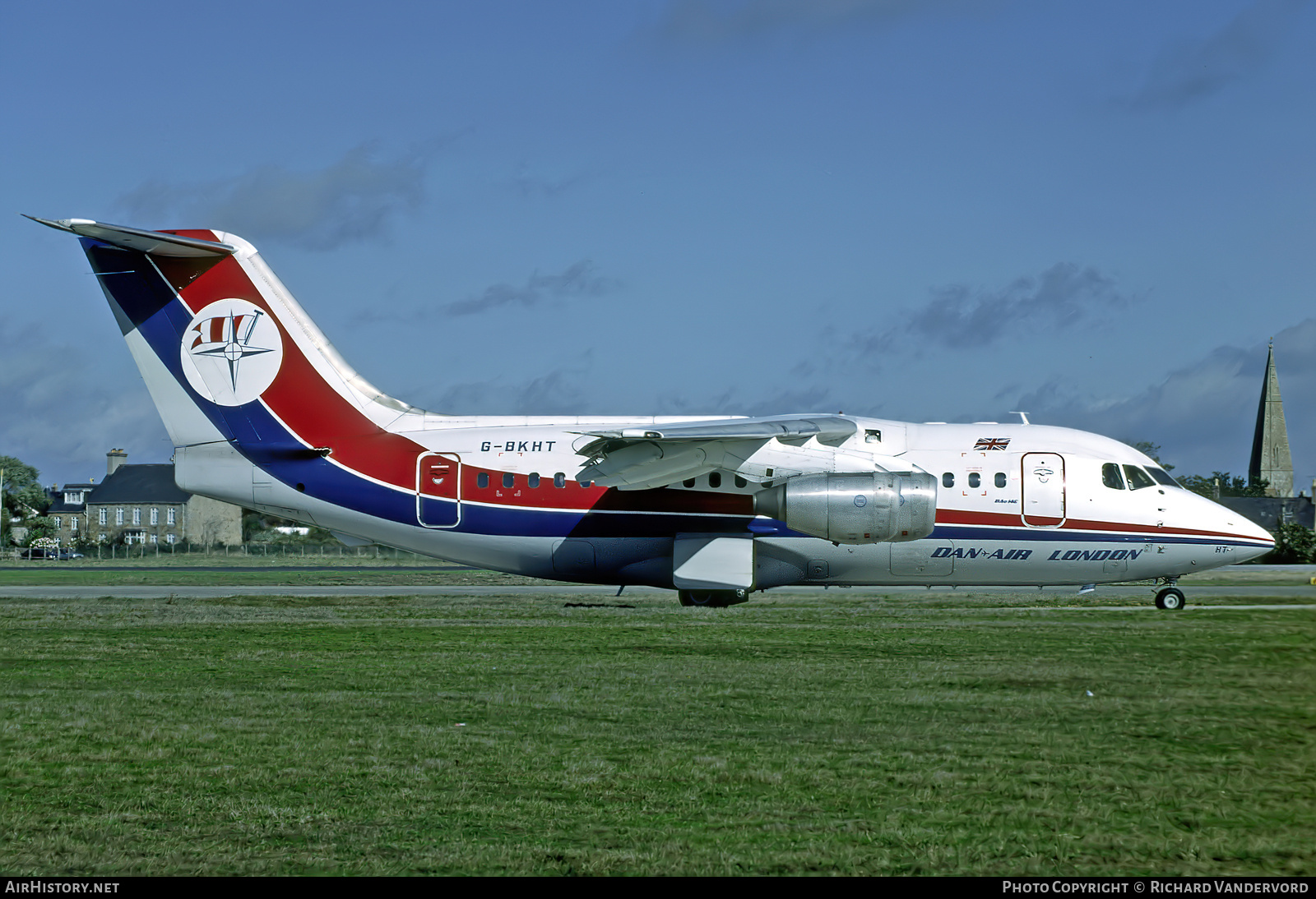 Aircraft Photo of G-BKHT | British Aerospace BAe-146-100 | Dan-Air London | AirHistory.net #861634