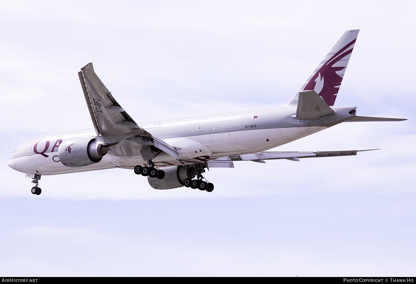 Aircraft Photo of A7-BFD | Boeing 777-FDZ | Qatar Airways Cargo | AirHistory.net #861750