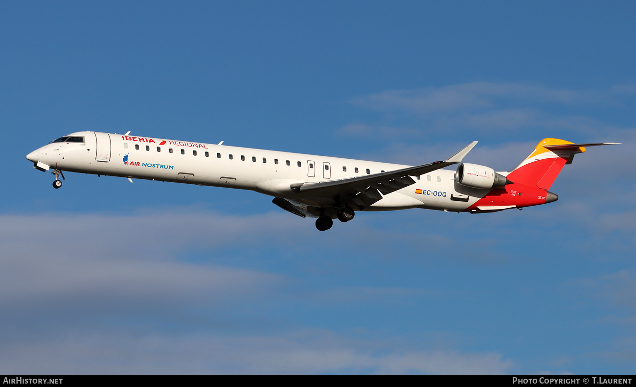Aircraft Photo of EC-OOQ | Bombardier CRJ-1000EL NG (CL-600-2E25) | Iberia Regional | AirHistory.net #861865