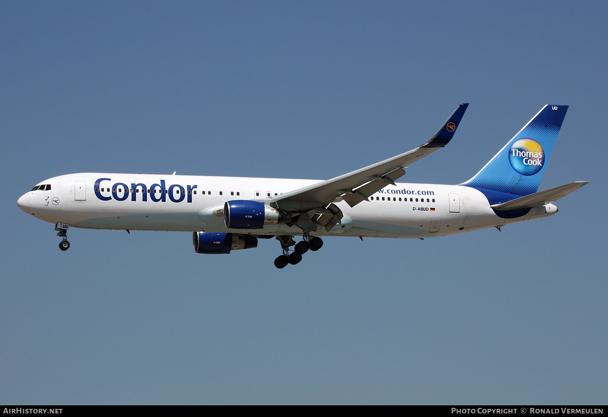 Aircraft Photo of D-ABUD | Boeing 767-330/ER | Condor Flugdienst | AirHistory.net #861872