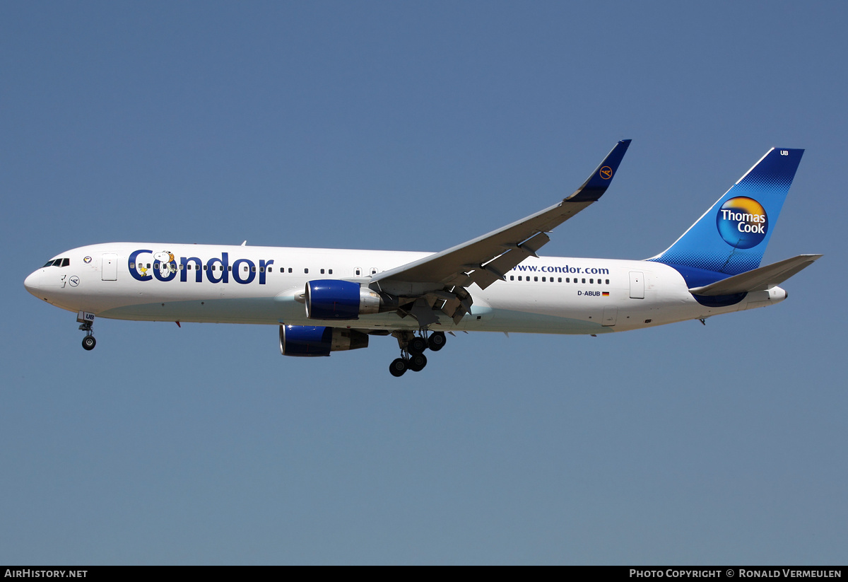 Aircraft Photo of D-ABUB | Boeing 767-330/ER | Condor Flugdienst | AirHistory.net #861874