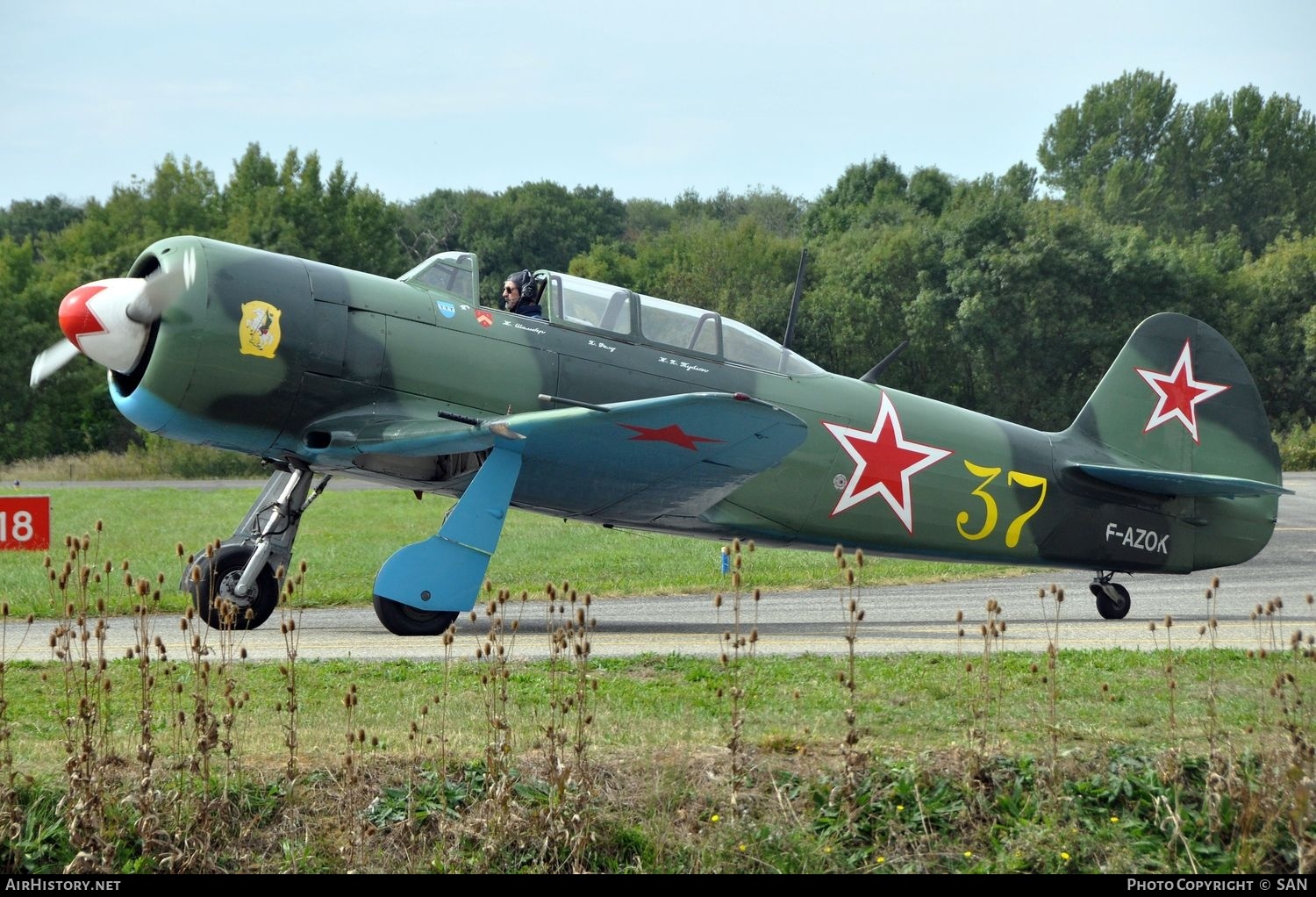 Aircraft Photo of F-AZOK | Yakovlev Yak-11 | Soviet Union - Air Force | AirHistory.net #861907