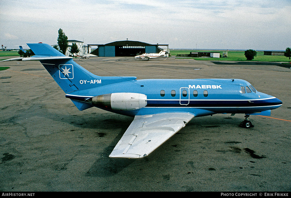 Aircraft Photo of OY-APM | Hawker Siddeley HS-125-400B | Maersk Air | AirHistory.net #861930