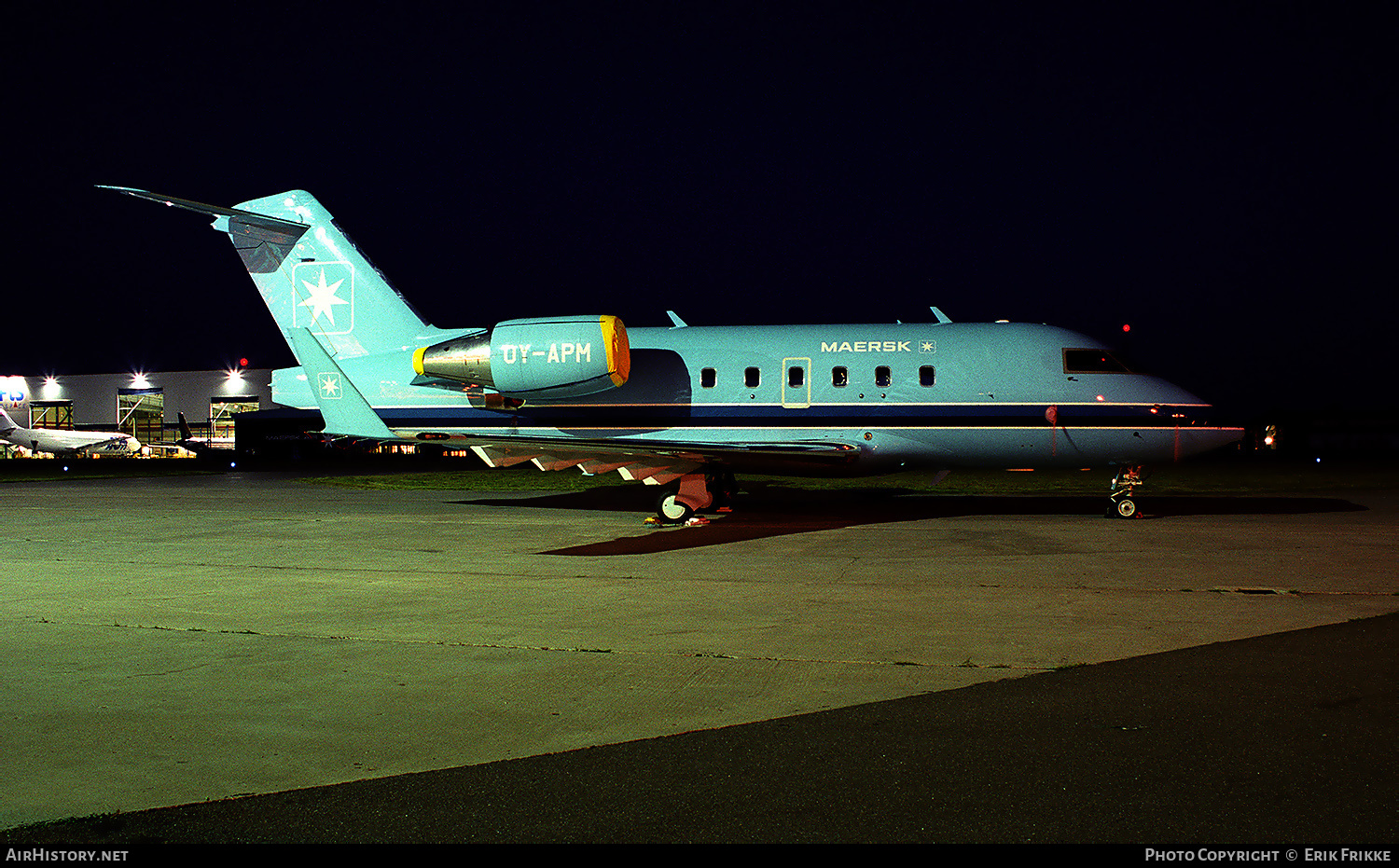 Aircraft Photo of OY-APM | Canadair Challenger 601-3R (CL-600-2B16) | Maersk Air | AirHistory.net #861937