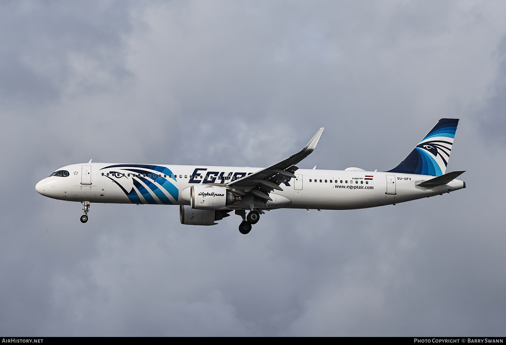 Aircraft Photo of SU-GFV | Airbus A321-251NX | EgyptAir | AirHistory.net #862036