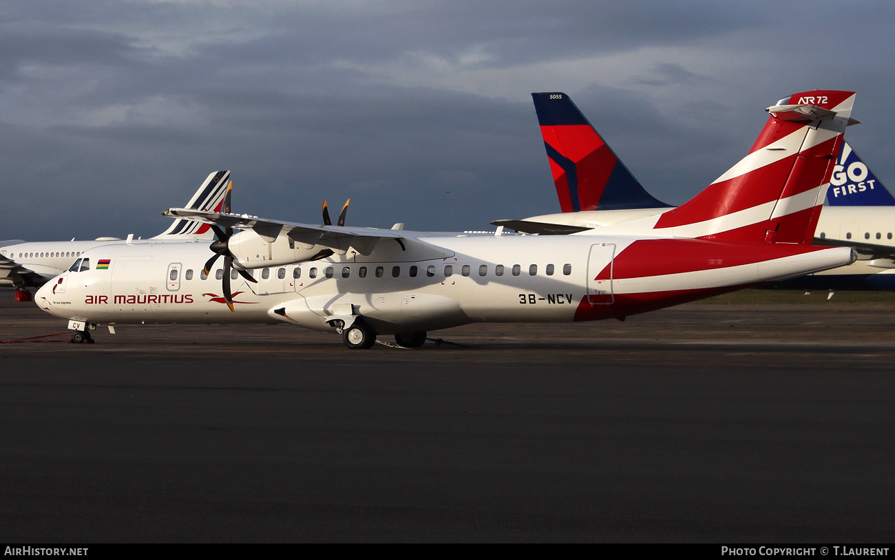 Aircraft Photo of 3B-NCV | ATR ATR-72-600 (ATR-72-212A) | Air Mauritius | AirHistory.net #862082