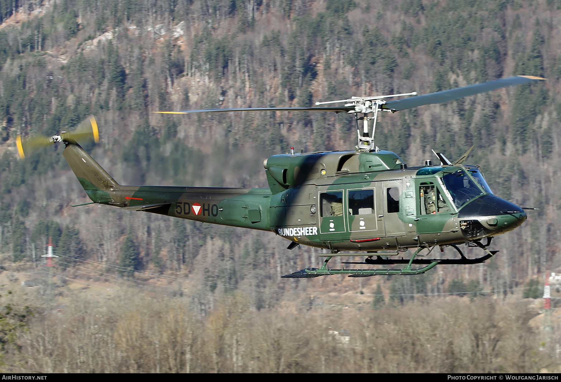 Aircraft Photo of 5D-HO | Agusta AB-212 | Austria - Air Force | AirHistory.net #862088