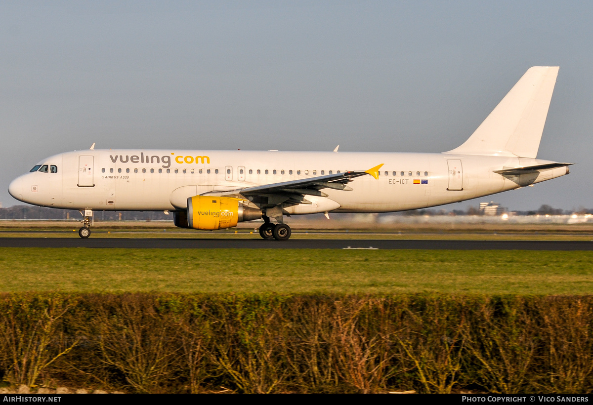 Aircraft Photo of EC-ICT | Airbus A320-211 | Vueling Airlines | AirHistory.net #862157