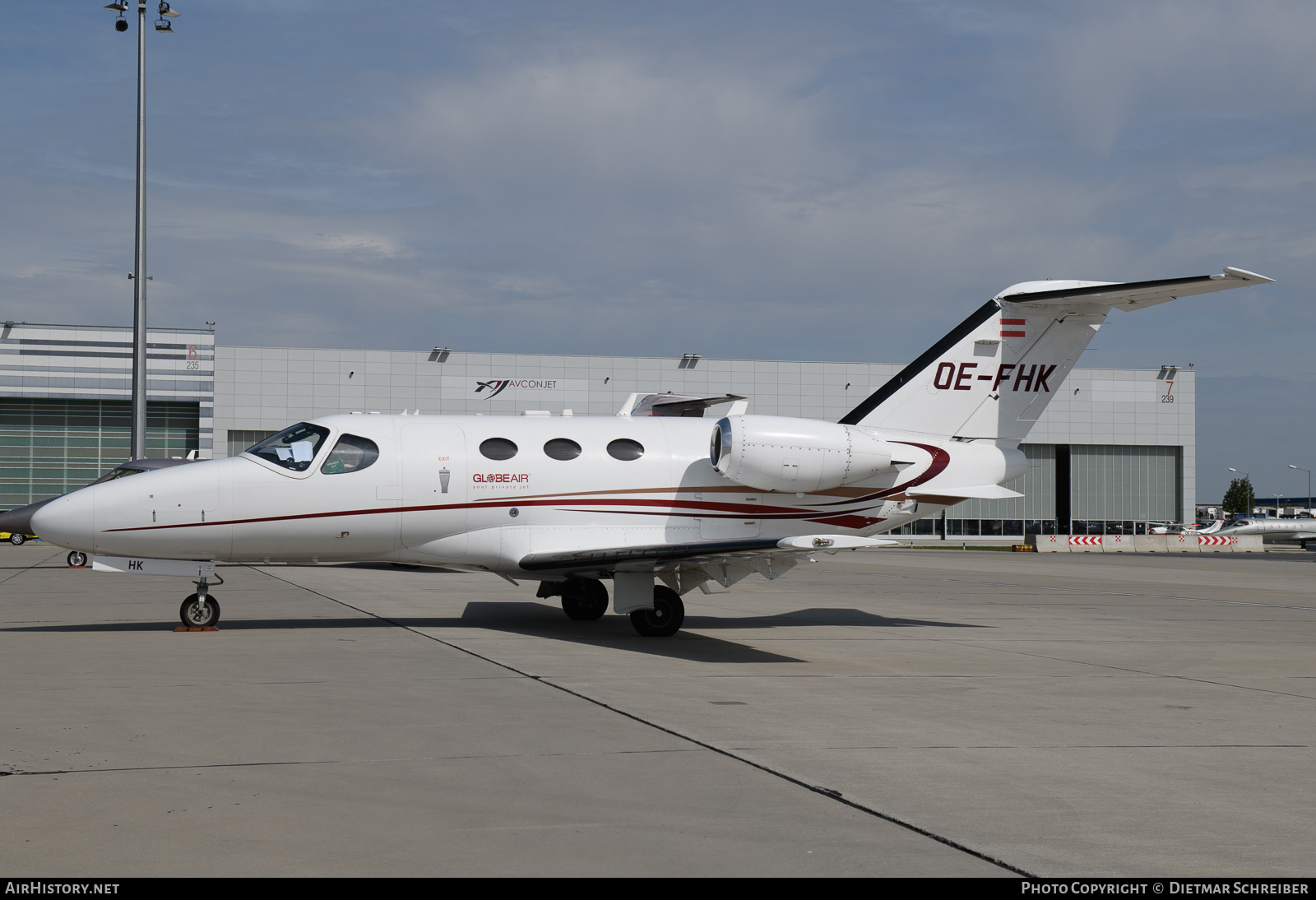 Aircraft Photo of OE-FHK | Cessna 510 Citation Mustang | GlobeAir | AirHistory.net #862187