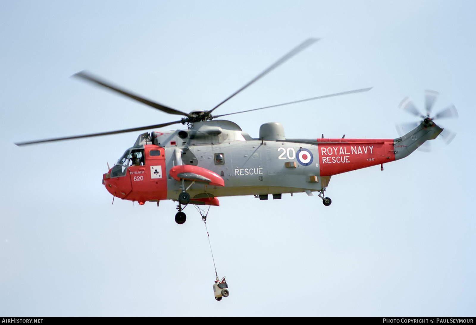 Aircraft Photo of XV647 | Westland WS-61 Sea King HAS5 | UK - Navy | AirHistory.net #862260